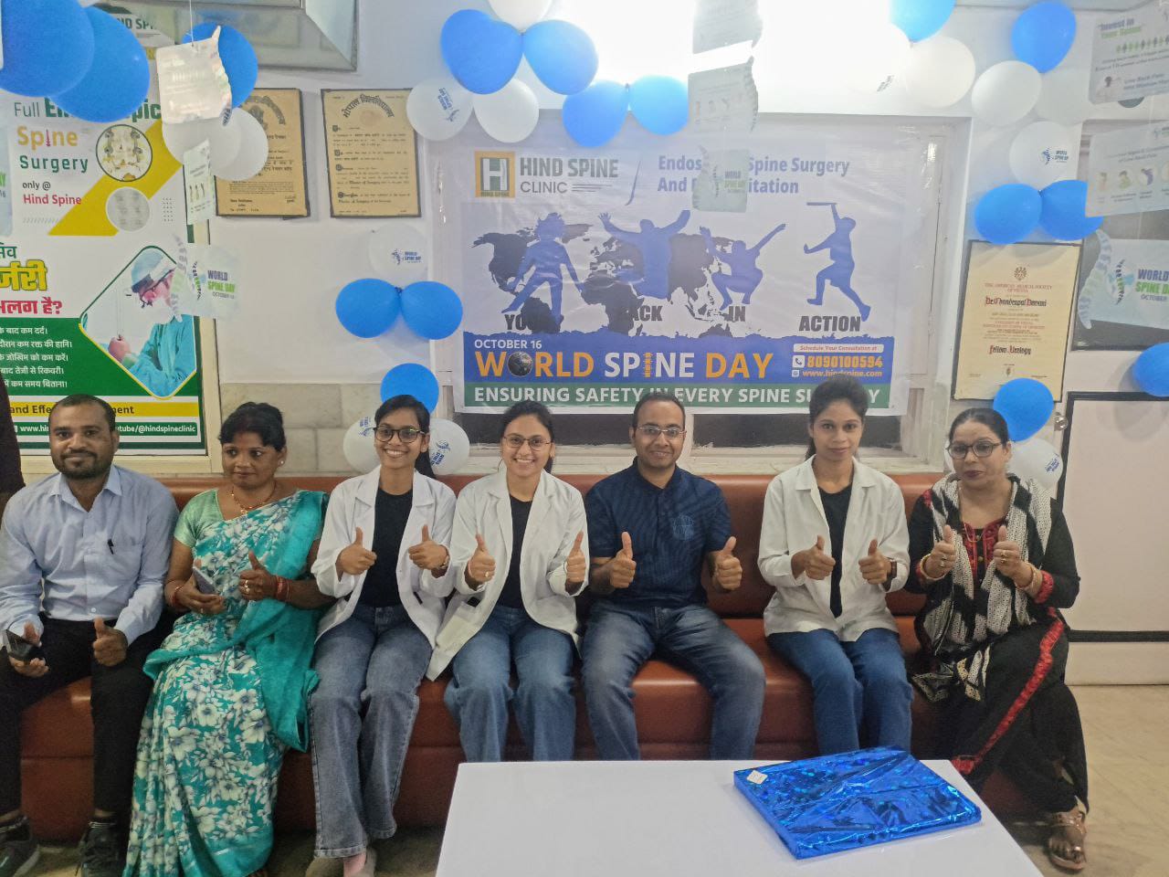 World Spine Day Celebration at Hind Spine Clinic