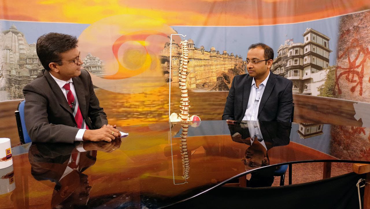 TV News Studio Interview with Dr. Raghvendra